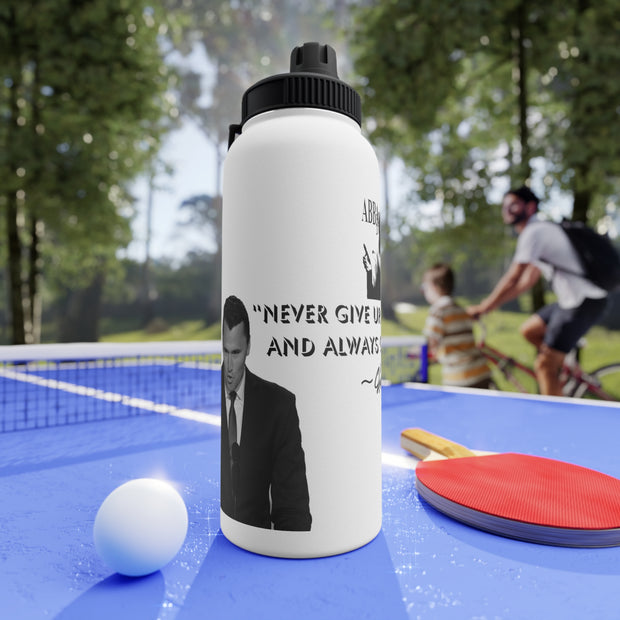Charlie Kirk-Inspirational Stainless Steel Water Bottle