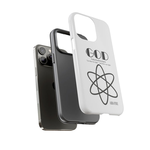 Phone Case - Faith-Inspired Atom Design