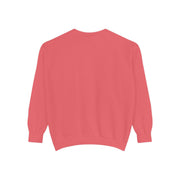 Retro Garment-Dyed Sweatshirt with 'Abba Père' Design