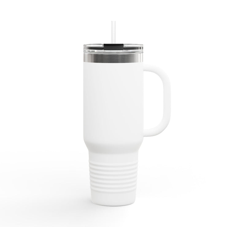 Travel Mug - Lefties, Atom Inspired Graphic, Christian, Abba Père