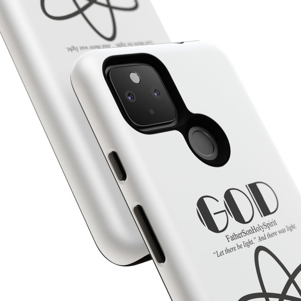 Phone Case - Faith-Inspired Atom Design