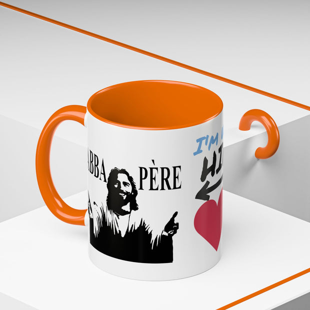 Charlie Kirk* Accent Coffee Mug with I'm With Him Design