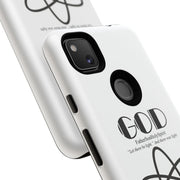 Phone Case - Faith-Inspired Atom Design