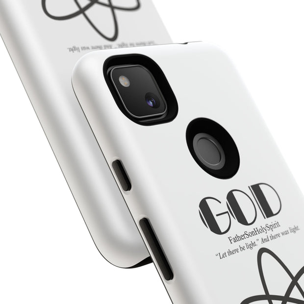 Phone Case - Faith-Inspired Atom Design