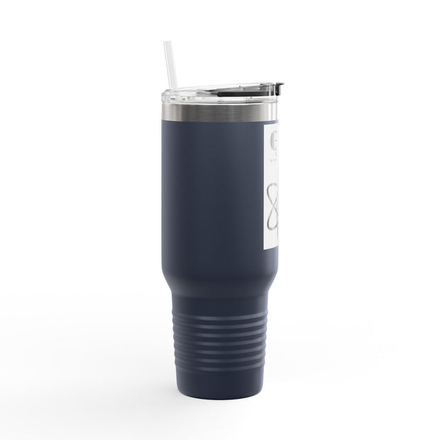 Travel Mug Atom Inspired Abba Père Graphic 40oz Right hand