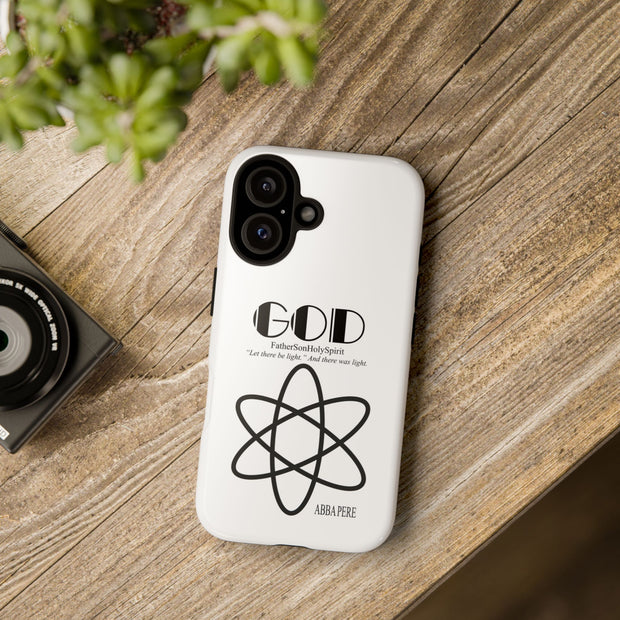 Phone Case - Faith-Inspired Atom Design