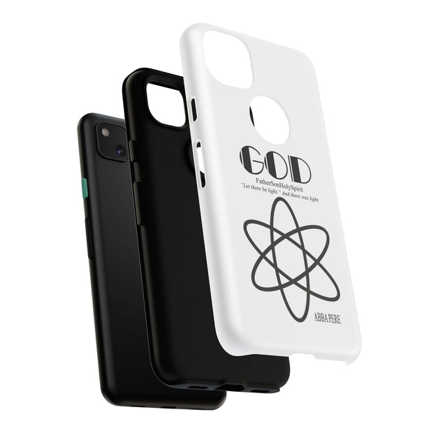 Phone Case - Faith-Inspired Atom Design