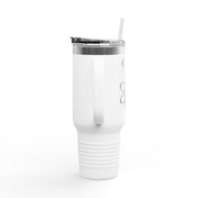 Travel Mug - Lefties, Atom Inspired Graphic, Christian, Abba Père