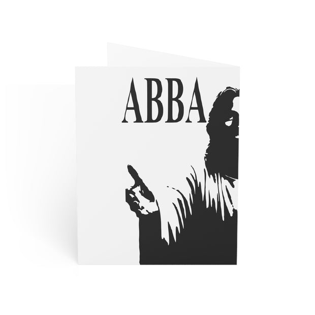 Unique Greeting Cards for Any Occasion, Abba Père - Set of 1, 10, 30, or 50!