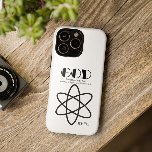 Phone Case - Faith-Inspired Atom Design