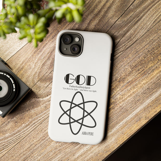 Phone Case - Faith-Inspired Atom Design