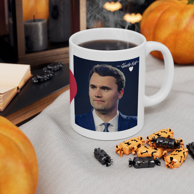 *Charlie Kirk- with love -Personalized Ceramic Mug,