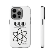 Phone Case - Faith-Inspired Atom Design