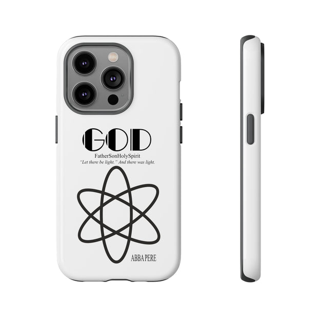 Phone Case - Faith-Inspired Atom Design