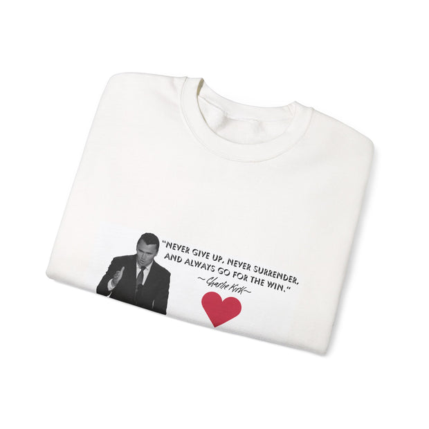 Charlie Kirk Inspirational Unisex Sweatshirt