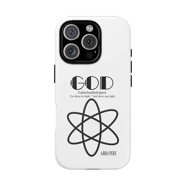 Phone Case - Faith-Inspired Atom Design