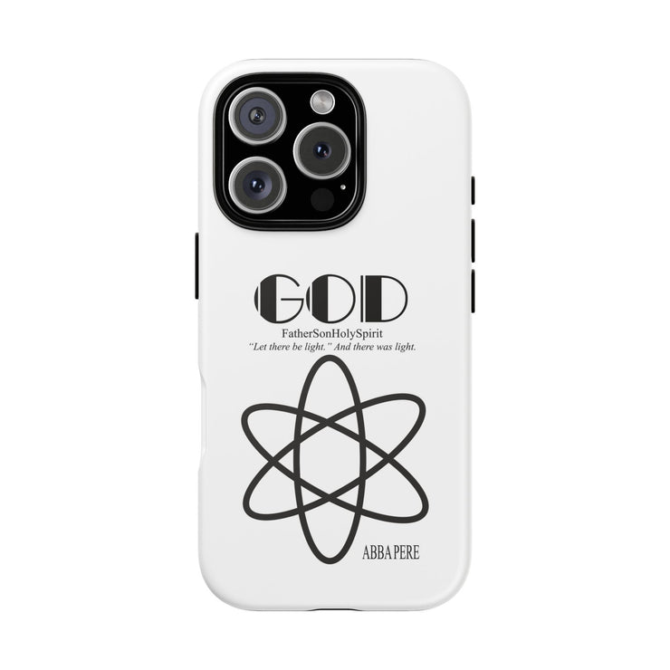 Phone Case - Faith-Inspired Atom Design
