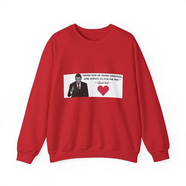 Charlie Kirk Inspirational Unisex Sweatshirt
