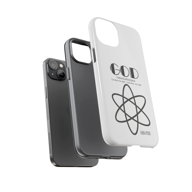 Phone Case - Faith-Inspired Atom Design