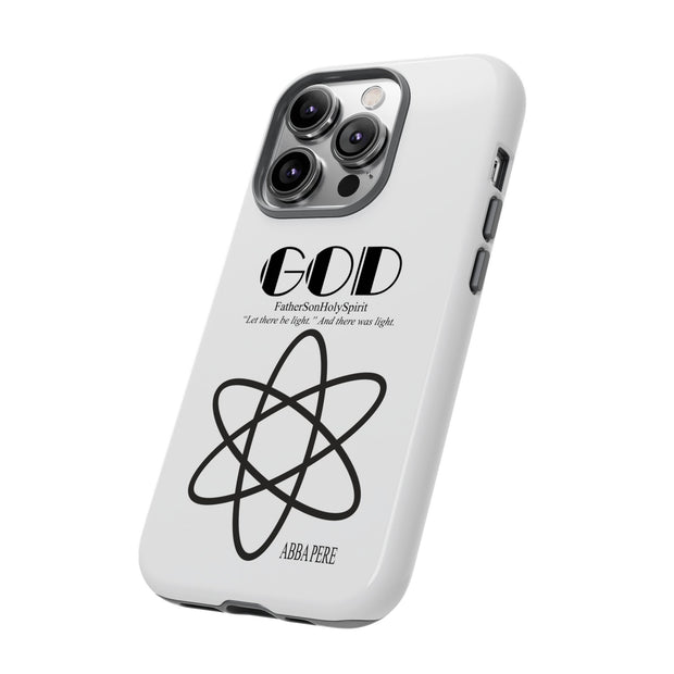 Phone Case - Faith-Inspired Atom Design