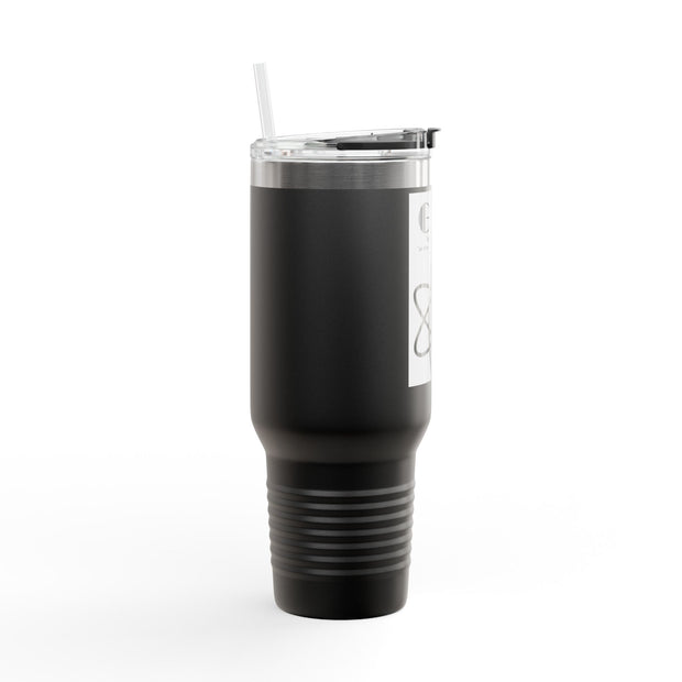 Travel Mug Atom Inspired Abba Père Graphic 40oz Right hand