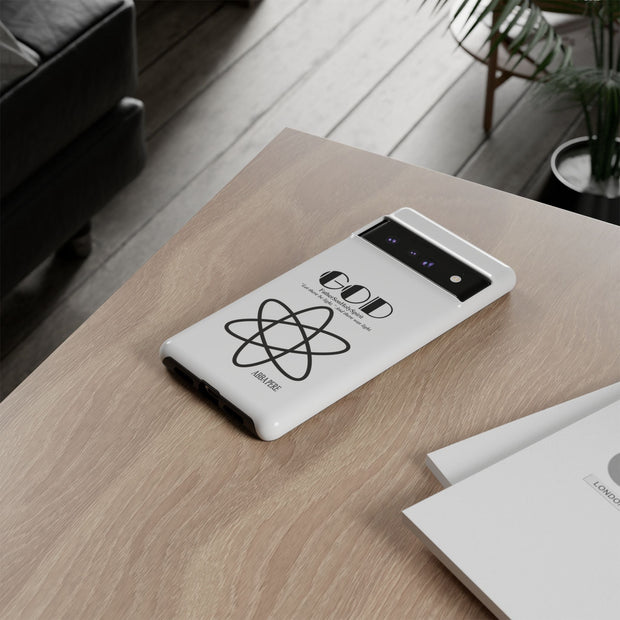 Phone Case - Faith-Inspired Atom Design