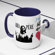 Charlie Kirk* Accent Coffee Mug with I'm With Him Design