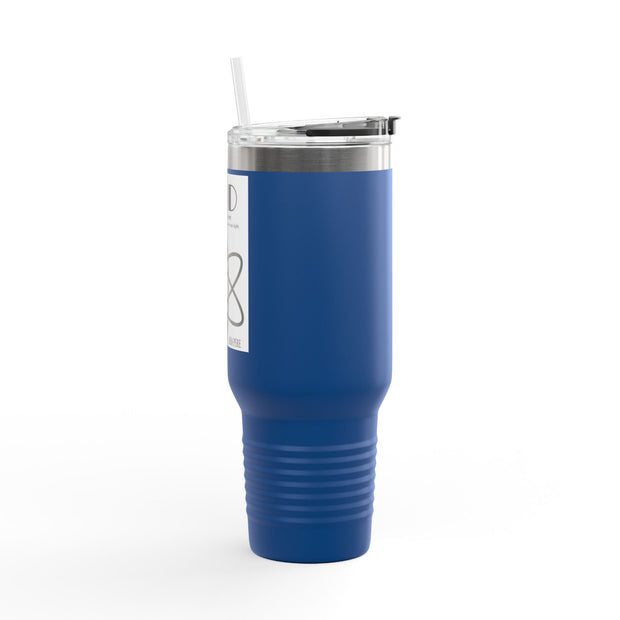 Travel Mug - Lefties, Atom Inspired Graphic, Christian, Abba Père