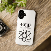 Phone Case - Faith-Inspired Atom Design