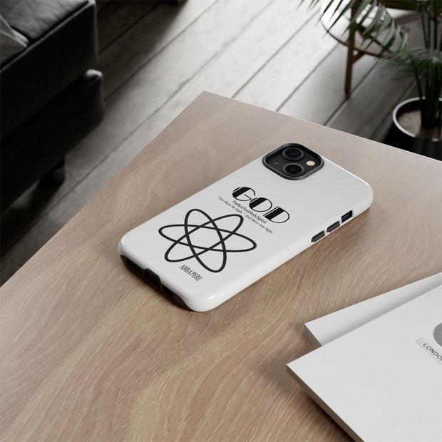Phone Case - Faith-Inspired Atom Design