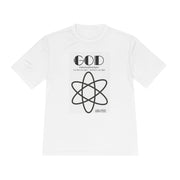 God is Everywhere : Atom Unisex Moisture Wicking Tee