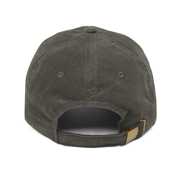 Timeless Vintage Corduroy Cap (Embroidery)