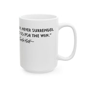 Charlie Kirk Quote Ceramic Mug