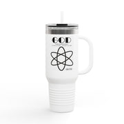 Travel Mug Atom Inspired Abba Père Graphic 40oz Right hand