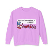 Charlie Kirk-Lightweight unisex Crewneck Sweatshirt