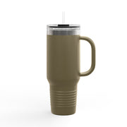 Travel Mug - Lefties, Atom Inspired Graphic, Christian, Abba Père