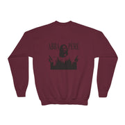 Charlie Kirk- Let's have a conversation-Youth Crewneck Sweatshirt