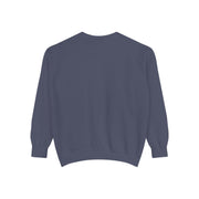 Retro Garment-Dyed Sweatshirt with 'Abba Père' Design