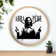 Dramatic Abba Père (Father God) Wall Clock- Faith-Based Accessories