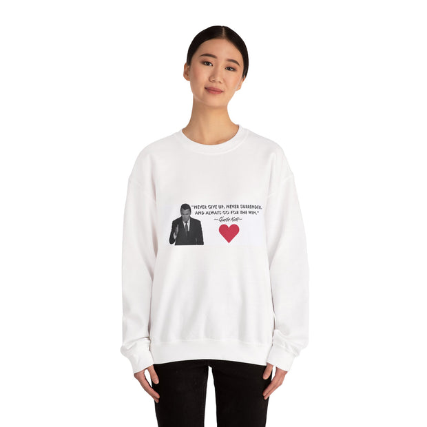 Charlie Kirk Inspirational Unisex Sweatshirt