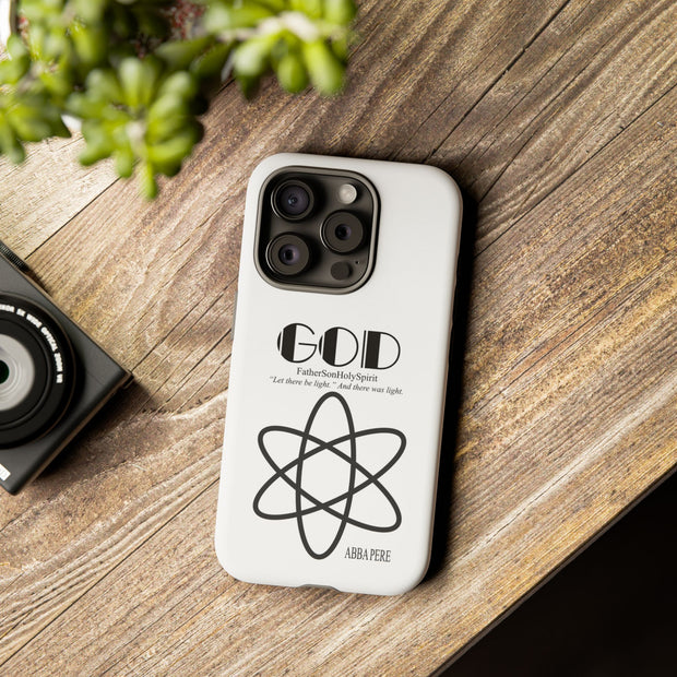 Phone Case - Faith-Inspired Atom Design