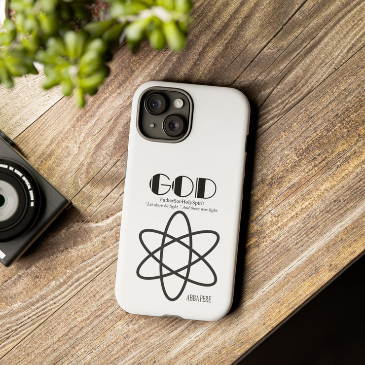 Phone Case - Faith-Inspired Atom Design