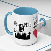 Charlie Kirk* Accent Coffee Mug with I'm With Him Design