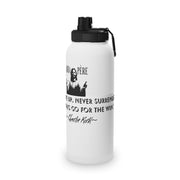 Charlie Kirk-Inspirational Stainless Steel Water Bottle