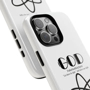 Phone Case - Faith-Inspired Atom Design