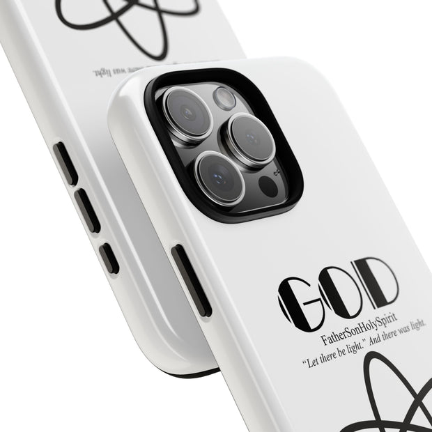 Phone Case - Faith-Inspired Atom Design