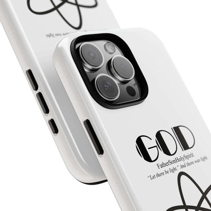 Phone Case - Faith-Inspired Atom Design