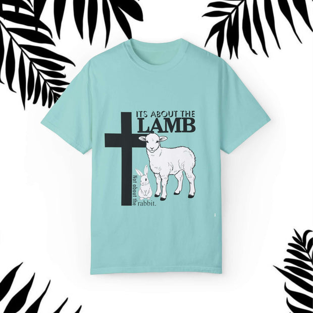 Faith-Inspired Unisex T-Shirt - "It's About The Lamb not the rabbit"