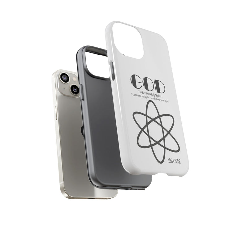Phone Case - Faith-Inspired Atom Design