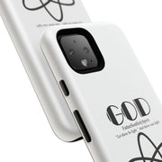 Phone Case - Faith-Inspired Atom Design